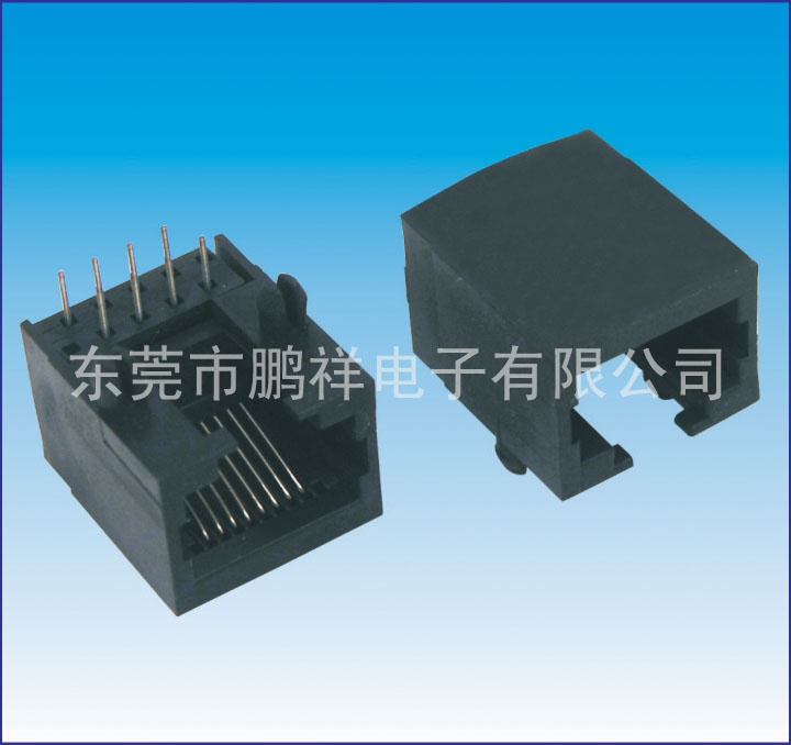 RJ45系列，8P8C 90度全塑