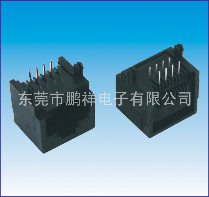 RJ45系列，8P8C  全塑扁針