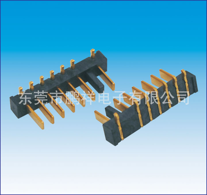 2501系列，2.5mm間距左防呆長(zhǎng)腳電